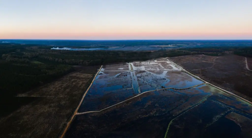 GIS mapping of timber stands, soils, and topography on a managed property.